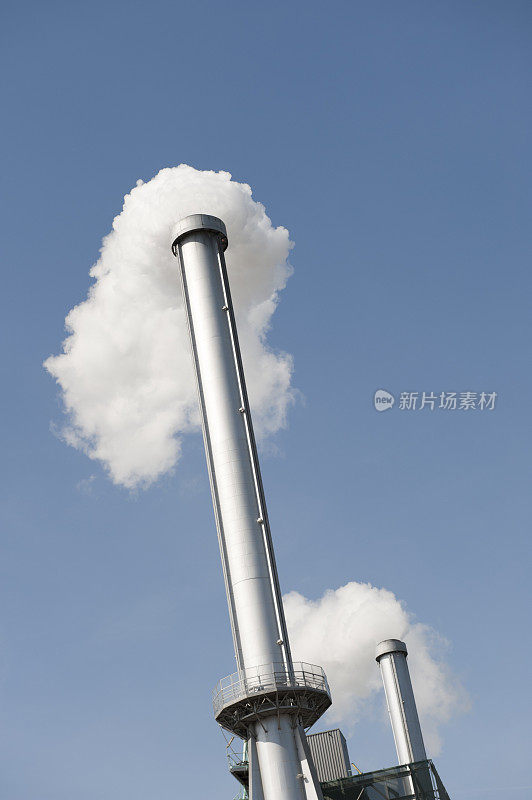 空气污染-焚化炉烟囱/工业烟囱